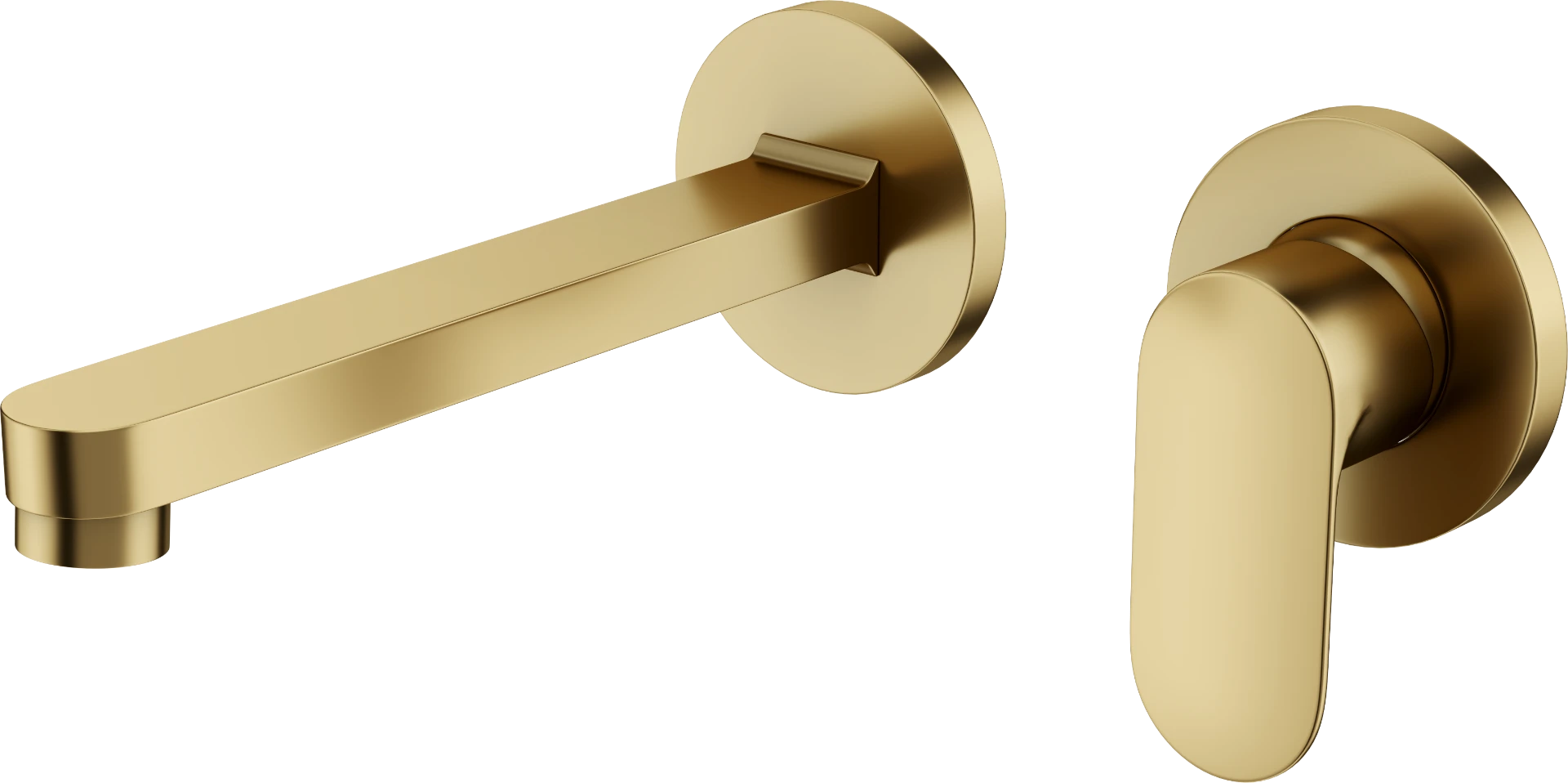 HELIOS Single lever concealed Basin mixer - Imperial Gold - Gold - Sez Industries