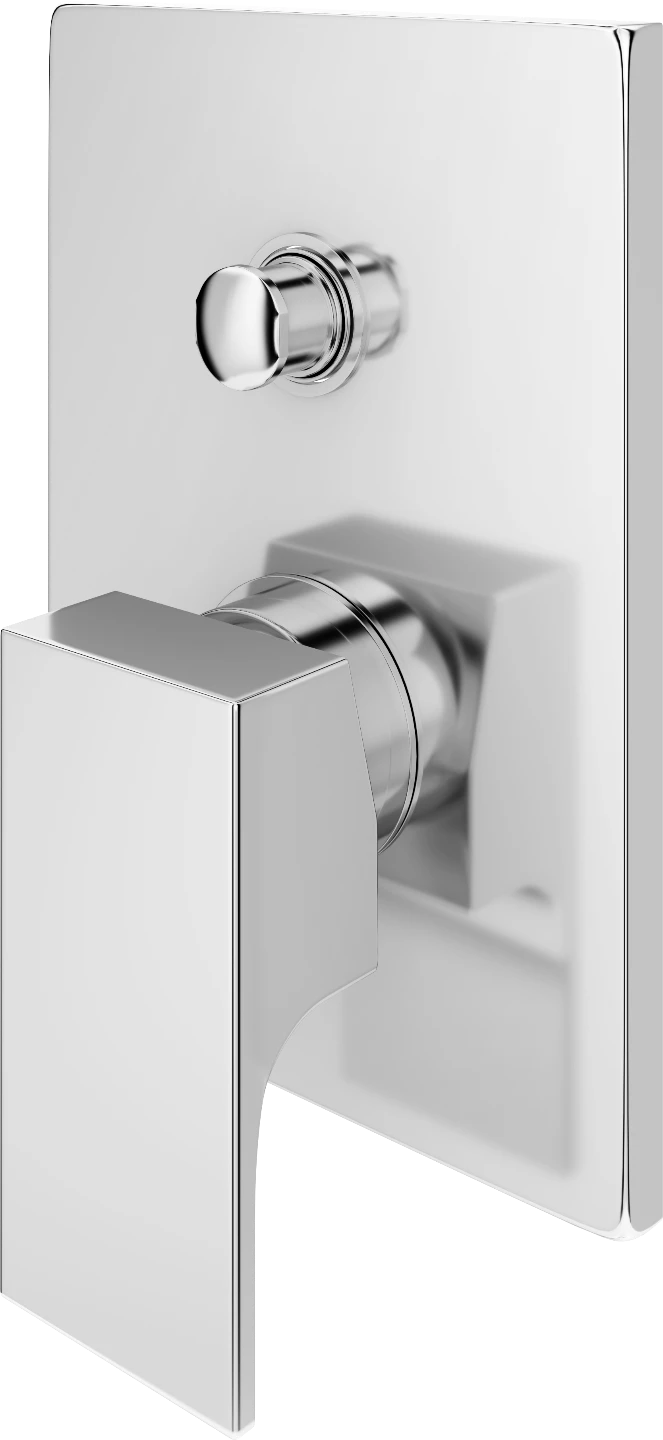 PHANTOM Single lever concealed shower mixer - Crystal Crome view 2