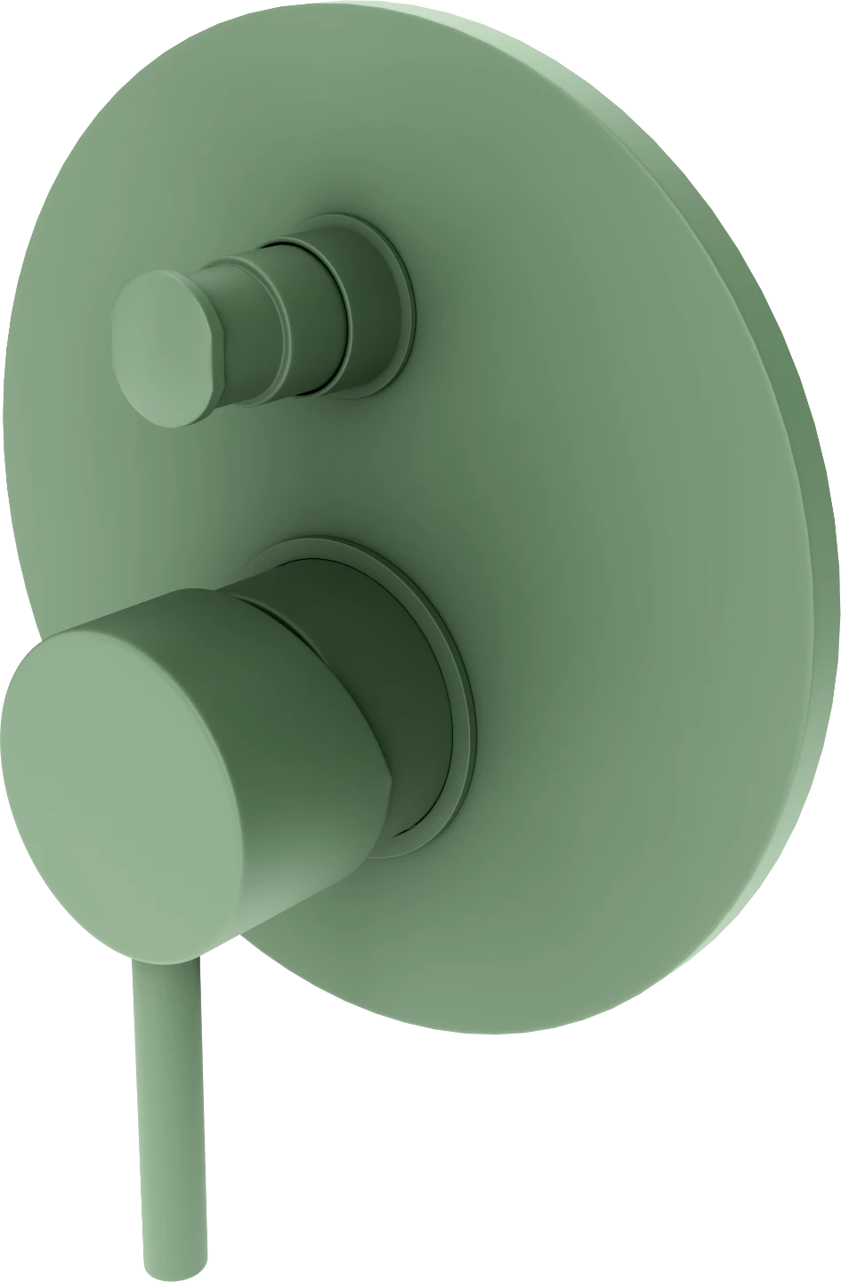 NIOM Single lever concealed shower mixer - Forest Green view 2