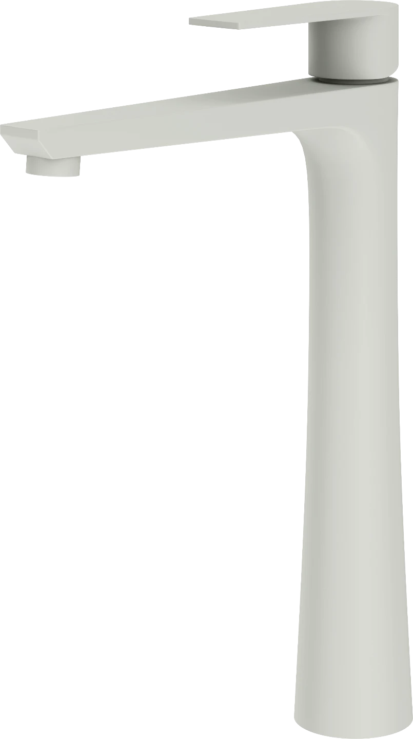 VEGAS Single lever Basin mixer (Tall) - Oxford White - White - Sez Industries